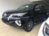 Bán Toyota Fortuner 2 cầu, SX 2017 màu đen, nội thất nâu, nhập khẩu - LH 0904927272