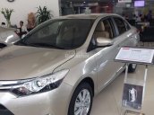 Cần bán xe Toyota Vios 1.5E MT đời 2017, màu bạc, giá 499tr