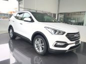 Cần bán xe Hyundai Santa Fe năm 2018- máy xăng, 1 cầu, màu trắng, mới 100%, giá 898 triệu- LH: 0919293562