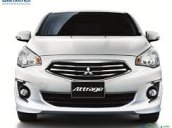 Bán Mitsubishi Attrage đời 2019, màu trắng, nhập khẩu chính hãng, giá tốt nhất Miền Trung