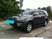 Bán Toyota Fortuner đời 2009, màu đen số sàn