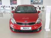 Bán ô tô Kia Rio 4DR AT 2017, màu đỏ, giá 523tr, hỗ trợ trả góp 90%. Hotline: Tâm 0938.805.635