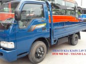 Bán xe tải Thaco K165S tải trọng 2 tấn 3. Xe tải Thaco K3000 lên tải 2T4 xe mới đời 2017