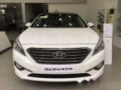 Bán xe Hyundai Sonata 2017, màu trắng