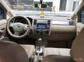 Bán ô tô Nissan Tiida 1.6AT đời 2007, màu bạc, xe nhập số tự động, giá tốt