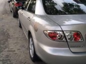 Cần bán gấp Mazda 6 đời 2004, màu bạc