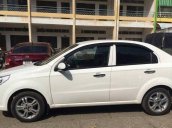 Bán Chevrolet Aveo MT đời 2016, màu trắng giá cạnh tranh