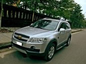 Cần bán Chevrolet Captiva đời 2007, màu bạc, xe số sàn