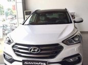 Bán Hyundai Santa Fe đời 2017, màu trắng