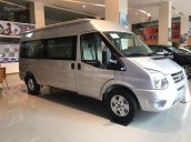 Cần bán Ford Transit SVP đời 2017, màu bạc