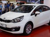 Bán xe Kia Rio 2017 (số sàn + tự động) rẻ nhất, xe đủ màu vay 90%, trả góp chỉ 180tr có xe - LH: 0973530250