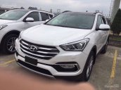 Bán Hyundai Santa Fe 2.2 màu trắng, có xe giao ngay, hỗ trợ trả góp 0961917516