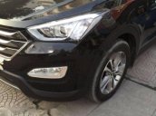 Cần bán gấp Hyundai Santa Fe 2.2AT sản xuất 2015, màu đen chính chủ