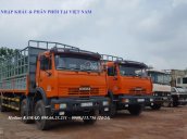 Tải thùng Kamaz 30 tấn | Kamaz 6540 (8x4) thùng 9m nhập nguyên chiếc 2016