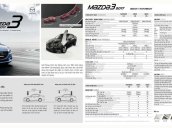 Gía xe Mazda 3 1.5 AT màu đen phiên bản facelift 2018 ưu đãi giá tốt nhất tại Biên Hòa - Đồng Nai - Hotline 0932505522