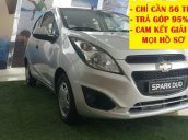 Bán xe Chevrolet Spark Duo 2017, hỗ trợ vay ngân hàng 90% giá trị xe