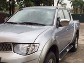 Cần bán Mitsubishi Triton MT năm 2009, màu bạc số sàn giá cạnh tranh