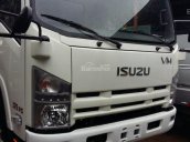 Bán xe tải Isuzu 8.2 tấn thùng kèo mui bạt mới, đời 2017, màu trắng