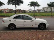 Bán xe cũ Mercedes C class AT đời 2003, màu trắng