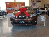 Bán xe Toyota Corolla altis đời 2017, màu nâu