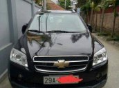 Bán xe cũ Chevrolet Captiva đời 2008, màu đen, 295tr