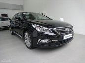 Hyundai Sonata sản xuất 2017 màu đen nhập khẩu nguyên chiếc Hàn Quốc, hỗ trợ trả góp lên đến 90% -.LH: 0904675566