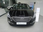 Hyundai Sonata sản xuất 2017 màu đen nhập khẩu nguyên chiếc Hàn Quốc, hỗ trợ trả góp lên đến 90% -.LH: 0904675566