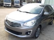 Cần bán xe Mitsubishi Attrage đời 2018, màu xám tại Quảng Nam, giá xe tốt nhất, hỗ trợ vay đến 80 %