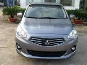 Cần bán xe Mitsubishi Attrage đời 2018, màu xám tại Quảng Nam, giá xe tốt nhất, hỗ trợ vay đến 80 %