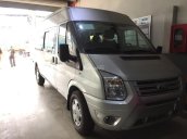 Bán Ford Transit Medium đời 2017, màu bạc, giá chỉ 815 triệu, LH: Mr. Hải - 0966877768