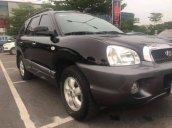 Cần bán gấp Hyundai Santa Fe AT  Gold đời 2008, màu đen 