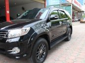 Cần bán Toyota Fortuner 2.7V (4x4) đời 2015, màu đen