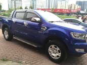 Bán Ford Ranger XLT 2.2L 4x4 MT đời 2015, màu xanh lam, nhập khẩu nguyên chiếc, giá 640tr