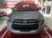 Cần bán Toyota Innova 2.0E đời 2017, màu bạc, khuyến mãi lớn giao xe ngay thủ tục trả góp nhanh gọn