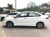Bán Honda City 1.5 CVT 2018, màu trắng, giá ưu đãi 549tr, mới 100% khuyến mãi phụ kiện chính hãng
