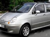 Bán xe cũ Daewoo Matiz SE đời 2005, màu bạc xe gia đình