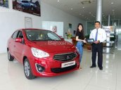 Bán Mitsubishi Attrage 2017, màu đỏ, nhập Thái, khuyến mãi tốt, trả góp, Lh 0935445730
