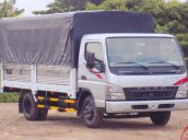 Bán Fuso Canter 6.5, tải trọng 3300kg, thùng mui bạc, có khuyến mãi thùng