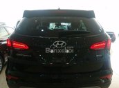 Bán ô tô Hyundai Santa Fe đời 2017, màu đen