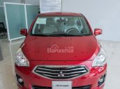 Bán Mitsubishi Attrage 2017, màu đỏ, nhập Thái, khuyến mãi tốt, trả góp, Lh 0935445730