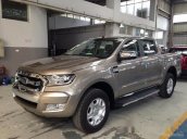 Cần bán xe Ford Ranger XLS AT đời 2017, màu vàng