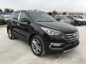 Bán xe Hyundai Santa Fe đời 2017, màu đen