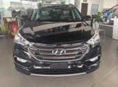 Bán xe Hyundai Santa Fe đời 2017, màu đen