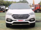 Bán xe Hyundai Santa Fe 2.2AT đời 2016, màu trắng