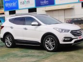 Bán xe Hyundai Santa Fe 2.2AT đời 2016, màu trắng