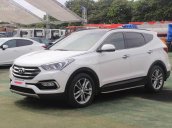 Bán xe Hyundai Santa Fe 2.2AT đời 2016, màu trắng