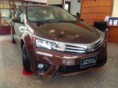 Bán Toyota Corolla altis 1.8G CVT 2017, màu nâu