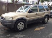 Bán xe Ford Escape XLT 3.0, V. 6, 4x4, năm 2003, màu vàng cát, nội thất đẹp, ghế da