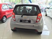 Chevrolet Spark LS ghi bạc, hỗ trợ vay NH trả trước 10%, bảo hành chính hãng 3 năm, LH Nhung 0975768960