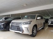 Cần bán xe Lexus LX 570 màu vàng, sản xuất 2016, mới 100%